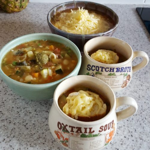 Minestrone Pesto Pasta Soup