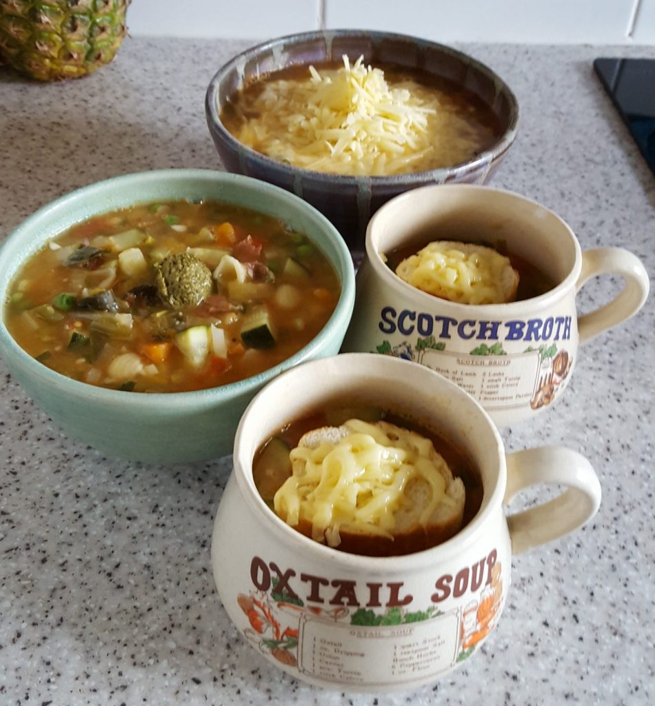 Minestrone Pesto Pasta Soup